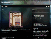 Tablet Screenshot of elaineduncan.com